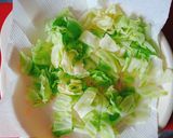 キャベツのレモン醤油和え作り方3写真
