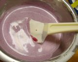 ブルーベリーのマーブルレアチーズケーキ作り方5写真