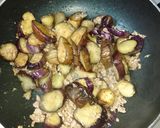 なすのひき肉あん作り方5写真
