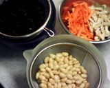 甘くないひじき豆作り方1写真