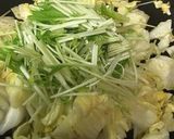 ピリ辛♪水菜とキャベツの塩昆布炒め作り方5写真