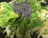 ピリ辛♪水菜とキャベツの塩昆布炒め作り方7写真