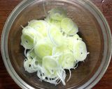 わらびのたたき　薄揚げ焼き作り方2写真