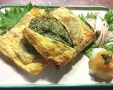 わらびのたたき　薄揚げ焼き作り方5写真