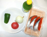 魚さけのムニエル♪簡単サルサソース作り方1写真