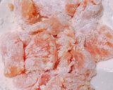 鶏胸肉とピーマンの酢鶏風炒め作り方2写真