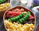 さやえんどうを可愛く切ってお弁当に作り方9写真