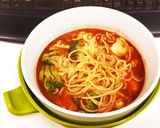 1日分以上？の野菜が摂れるスープパスタ！作り方4写真