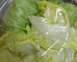 ロールレタスのコンソメ煮♪作り方1写真