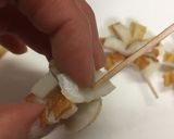 ちくわでお花 お弁当に♬作り方4写真