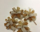 ちくわでお花 お弁当に♬作り方5写真