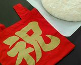 三女1歳☆一升餅☆もち米を鍋で炊き餅つき作り方6写真