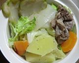 カレーの野菜とレタスで簡単ベジボウル！作り方5写真