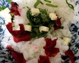 夏にさっぱり梅しそおにぎり♪チーズいり。作り方2写真