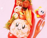 簡単！キャラ弁♡星のカービィ♡おにぎり作り方3写真
