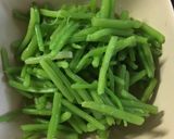 ミズとオクラのぶっかけ♪作り方1写真