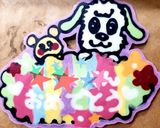 チョコプレートの作り方♡キャラケーキ！作り方7写真