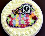 チョコプレートの作り方♡キャラケーキ！作り方8写真