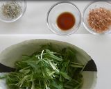 水菜としらすのサラダ作り方3写真