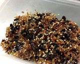 黒豆茶の出がらしふりかけ作り方6写真
