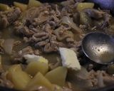 豚肉とじゃがいものこっくり煮＊バター醤油作り方7写真