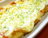 サクッ＆とろ～り！キムチチーズ油揚げピザ作り方11写真