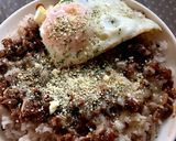 簡単☆しめじと挽き肉のそぼろ丼ランチに作り方8写真