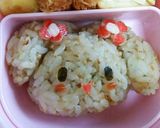 今日のキャラ弁6/5(シナモの友 モカ)作り方1写真