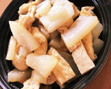 簡単！冬瓜と油揚げの胡麻油炒め作り方5写真