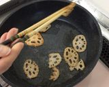 簡単ヘルシー★パリパリ蓮根の豆腐サラダ作り方1写真