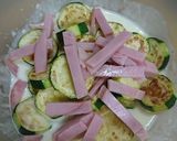 ズッキーニとハムチーズのサラダ♪作り方5写真