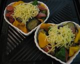 野菜のトマトチーズグリル作り方4写真