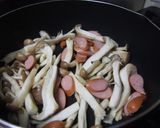 ソーセージとエリンギの炒め物♪作り方3写真