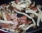ソーセージとエリンギの炒め物♪作り方4写真