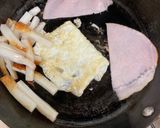 今日のおにぎらず　タンパク質多め作り方1写真