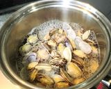 旨み凝縮☆アサリの酒蒸しそうめん作り方3写真