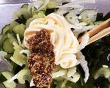 生わかめのマスタードサラダ作り方1写真