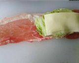 チーズとレタスのジューシー肉巻き作り方2写真