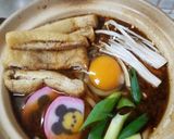 出汁道楽で味噌煮込みうどん作り方5写真