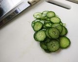 ささみときゅうりの梅肉和え作り方2写真