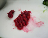 ささみときゅうりの梅肉和え作り方3写真