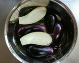 簡単一品♪レンチン茄子のゴマドレかけ☆作り方1写真