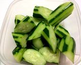 低糖質☆キュウリの生姜醬作り方1写真