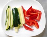 ローストビーフと夏野菜のベジボウル作り方1写真