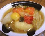 野菜だけの簡単ポトフ：ほんのりトマト風味作り方5写真