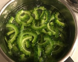 簡単！ゴーヤとツナのマヨ炒め作り方1写真