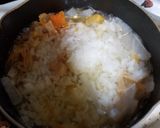 高野豆腐入り卵雑炊作り方1写真