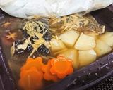 レンチン！一緒に煮て時短！真ガレイの煮魚作り方7写真