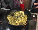 フワとろスクランブルのブルスケッタ作り方3写真
