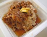 なめ茸黒酢☆納豆作り方1写真